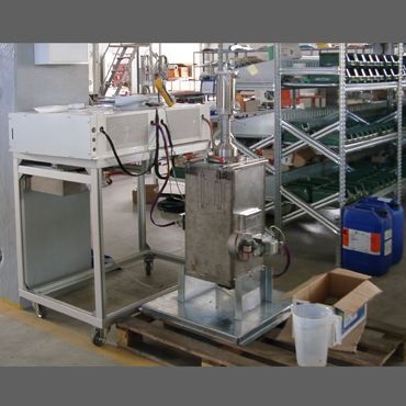 Test distillazione a microonde